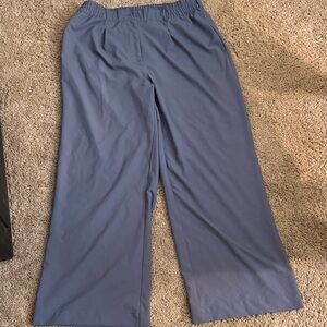Beyond Yoga Blue Wide Leg Pants